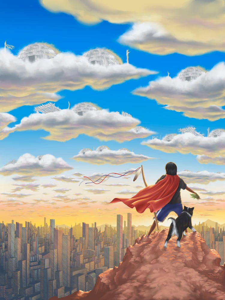 Image of “Above The Clouds” Fine Art Print