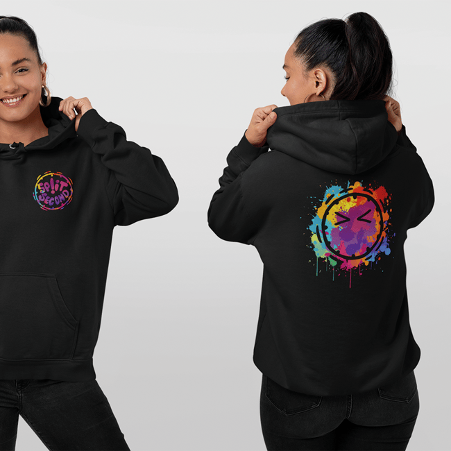 Ladies' Colour Splash Hoodie
