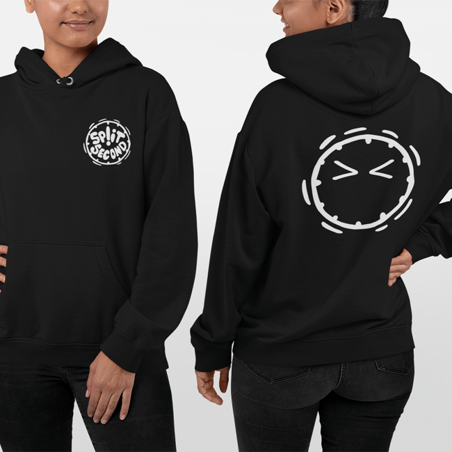 Ladies Hoodie with Blinkie Emoji