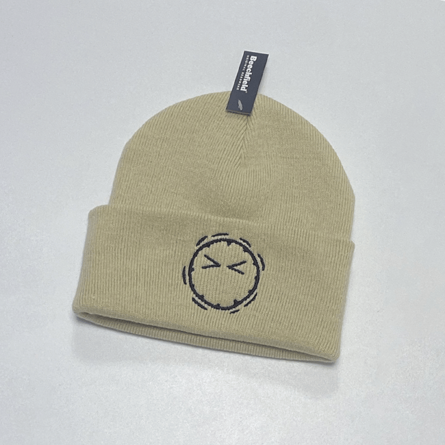 Beanie Hat with Blinkie Emoji