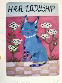 Image 6 of Her Ladyship -A5 Print 