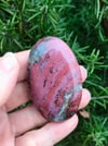 Red and Pink Jasper Palmstone 