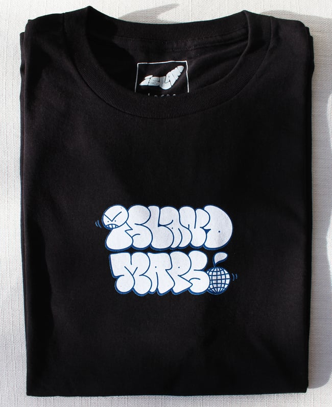 ISLAND MAPS THROW TEE