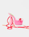 Pink Charm Heels UK6