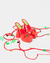 Red Charm Heels UK7
