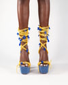 Blue Charm Heels UK8