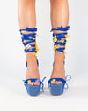 Blue Charm Heels UK6