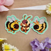 Busy Bumblebees Mini Sticker