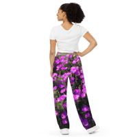 Image 4 of PURPLE FLOWER PANTS