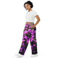 Image 3 of PURPLE FLOWER PANTS