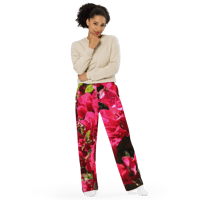 Image 4 of RED FLOWER PANTS