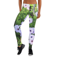 Image 4 of WHITE FLOWER LEGGINGS