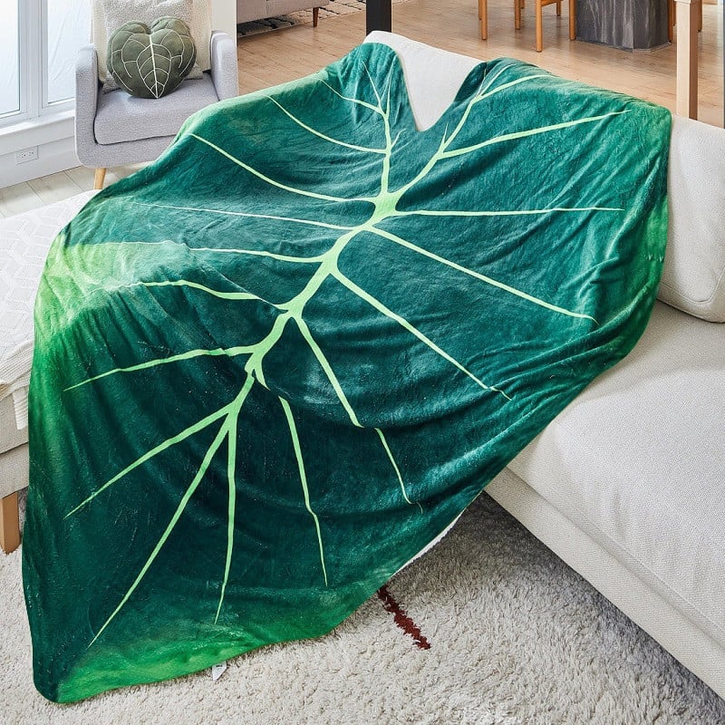 Image of Soft Giant Leaf Blanket