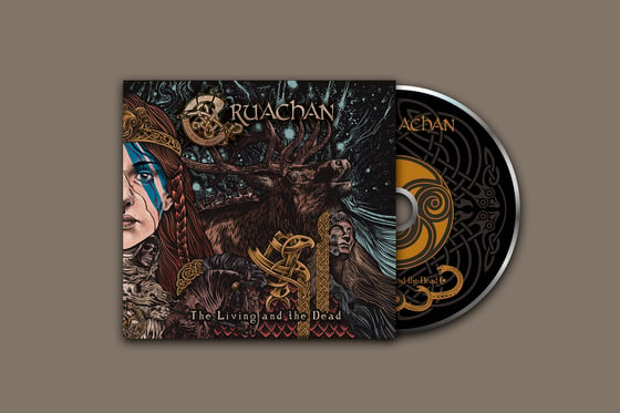 Image of Pre-order: Cruachan - The Living and The Dead (CD)