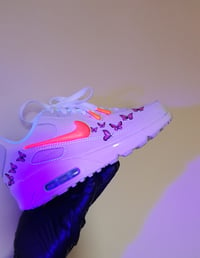 Image 1 of Butterfly nike air max 90 Neon Sneakers