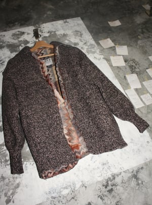 Image of REVERSIBLE KNIT CARDIGAN