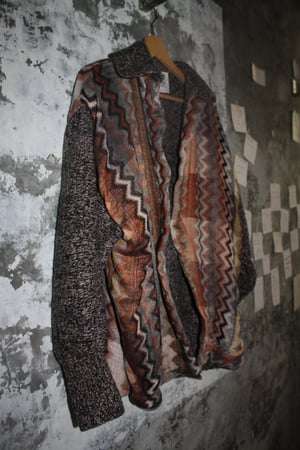 Image of REVERSIBLE KNIT CARDIGAN