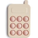 Image of Téléphone portable de dentition à pression cambridge blue ou blush
