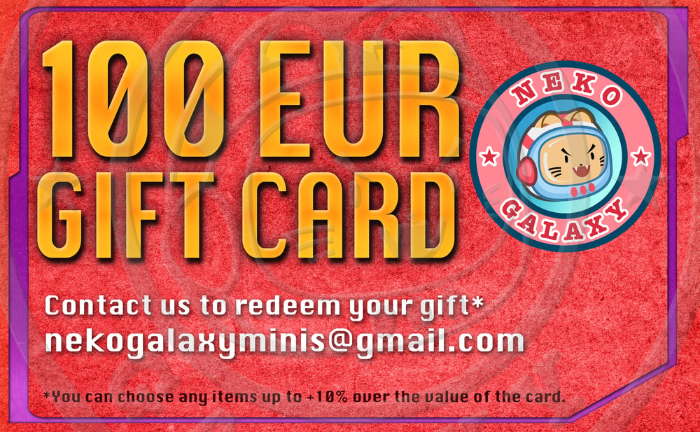 Image of GIFT CARD 100 EUR