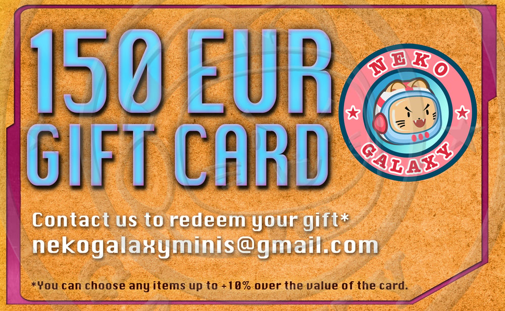 Image of GIFT CARD 150 EUR