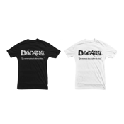 Image of NEW T-shirt “Des murmures dans la fêlure du chaos...“ UNISEXE Black / White