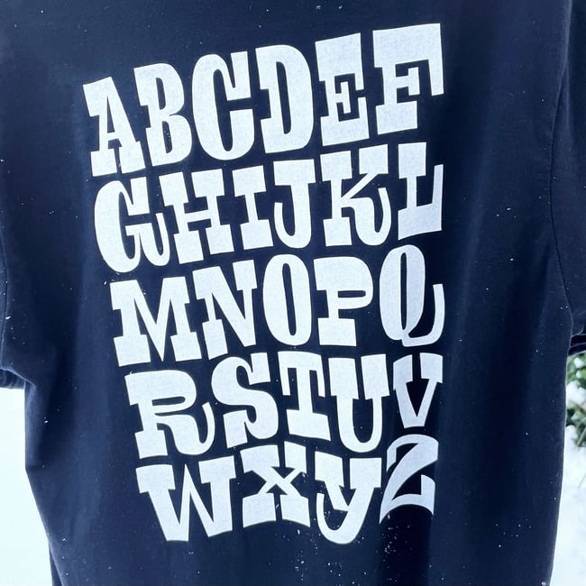 Alphabet T-Shirt Winteredition