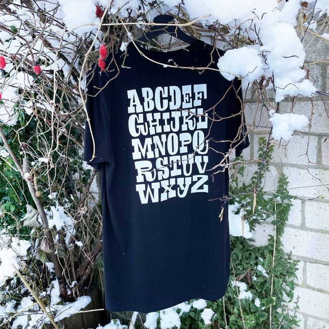 Alphabet T-Shirt Winteredition