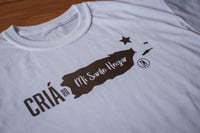 Image 3 of Criá en Mi Santo Hogar (White t-shirt, charcoal)