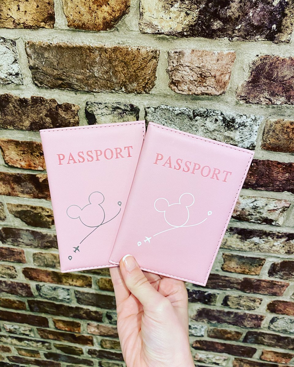 Passport covers | Enchanted Mice