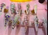 Image 1 of BIRTHDAY NAILS CUSTOMIZE UR OWN ANY COLOR ANY YEAR 