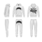 Image of Staroz tracksuit (White & Black)