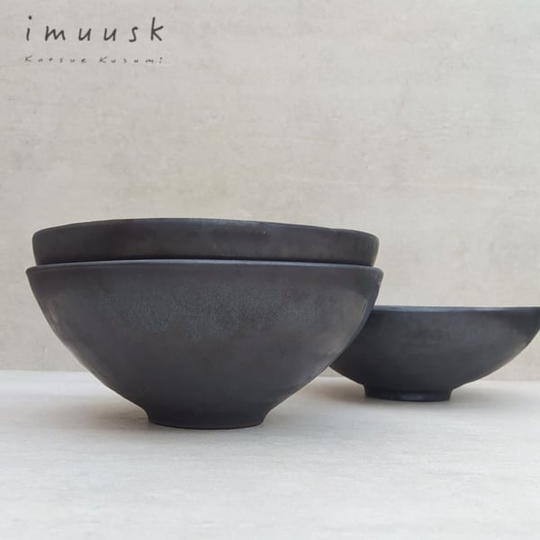 Image of Metallized Black Bowl 20/19cm