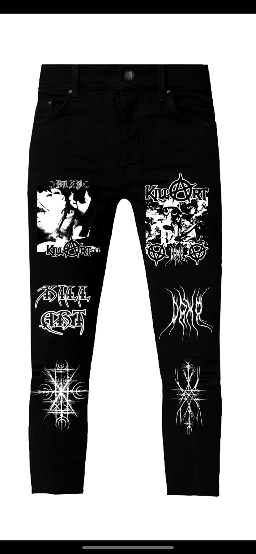 Image of KILL ART JEANS