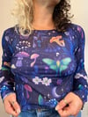 Long Sleeve Mesh Top