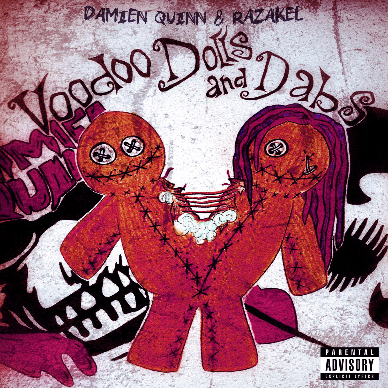 Damien Quinn & Razakel - Voodoo Dolls & Dabs EP