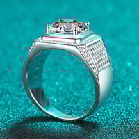 Image 3 of  Eternity Moissanite Ring