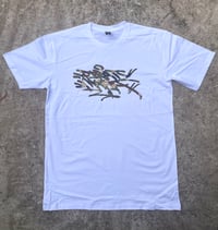Image 1 of PIRATE MAFIA - CAMO TAG - T-SHIRT - WHITE