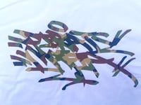 Image 2 of PIRATE MAFIA - CAMO TAG - T-SHIRT - WHITE