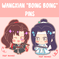 Image 1 of RESTOCK Wang Xian Boing Boing Pins