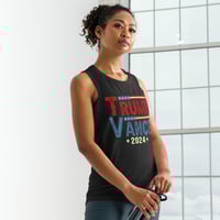Image 1 of Trump Vance 2024 Gunge - Ladies’ Muscle Tank