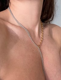Image 2 of MIX CHAIN NECKLACE