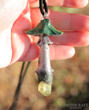 Image 3 of Green Shroomie Necklace