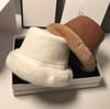 Winter Fur Bucket Hats (Faux Leather)