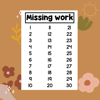 Missing Work Stamp