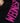Pull Wednesday noir & fuschia 
