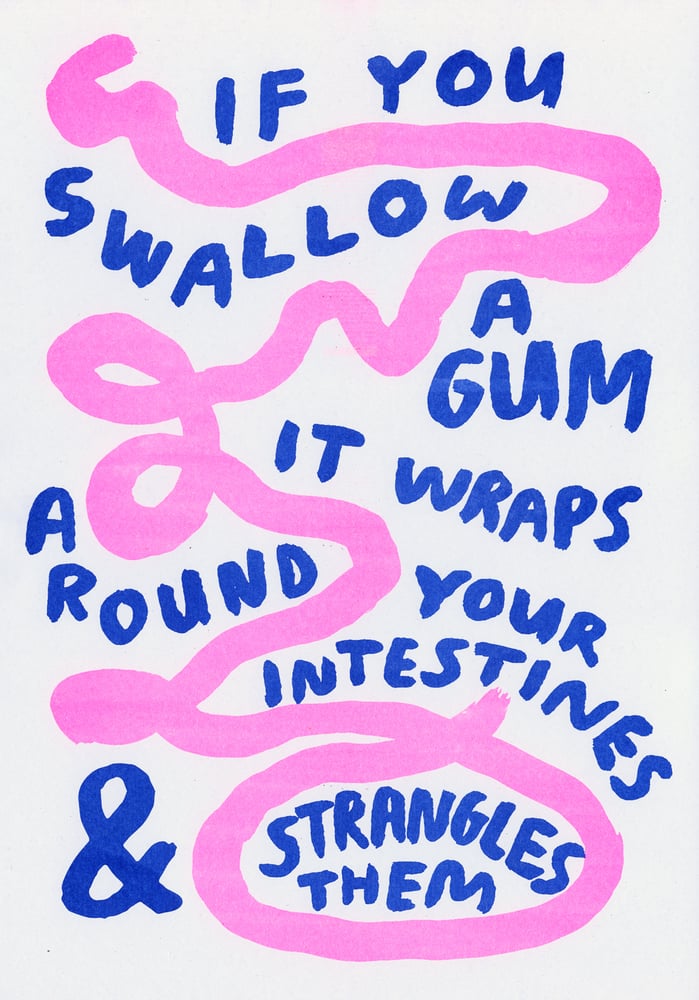 Image of If You Swallow a Gum