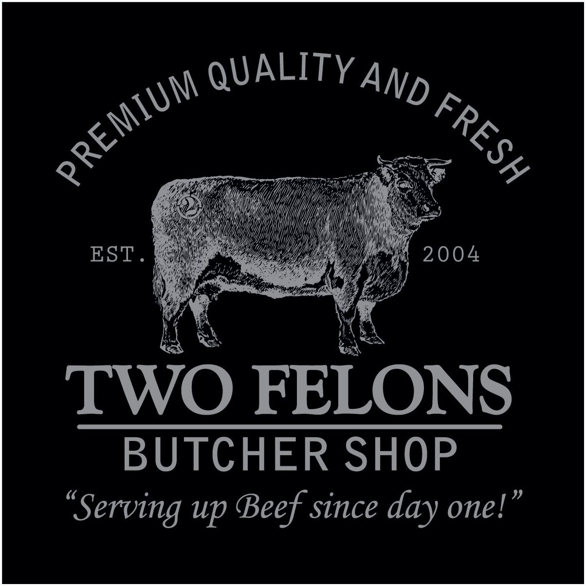 Two Felons "BEEF" Black