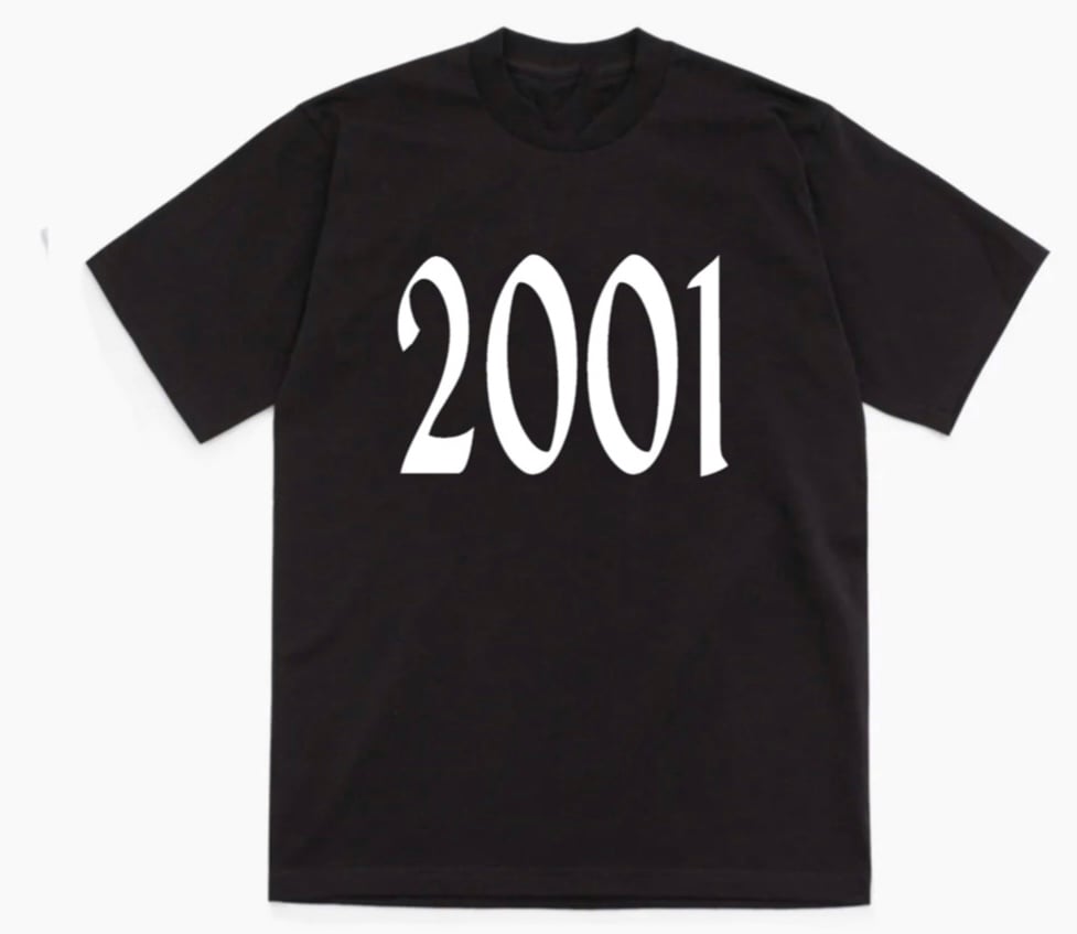 T-Shirt Noir "2001"