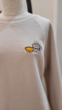 Image 2 of Egg Tart Milk Tea Sweatshirt - Cream 