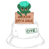 BOB (BucketHAT) "CITE." (blanc)